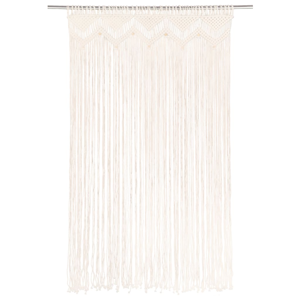 Vidaxl gordijn macramé 140x240 cm katoen