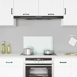 Vidaxl spatscherm keuken 70x40 cm gehard glas wit