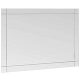 Vidaxl wandspiegel 60x50 cm glas