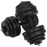 VidaXL Halsters 2x15 kg