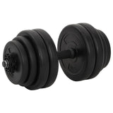 VidaXL Halsters 2x15 kg