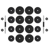 VidaXL Halsters 2x15 kg