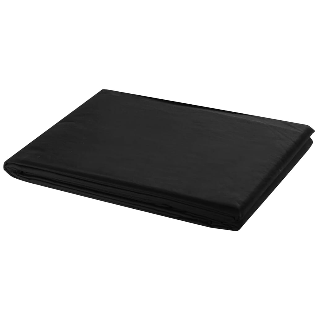 Vidaxl achtergrond zonder standaard 300x300 cm katoen zwart