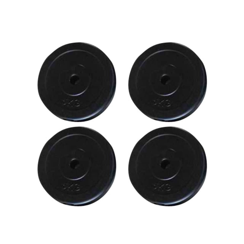 VidaXL Halterschijven 4 st 20kg