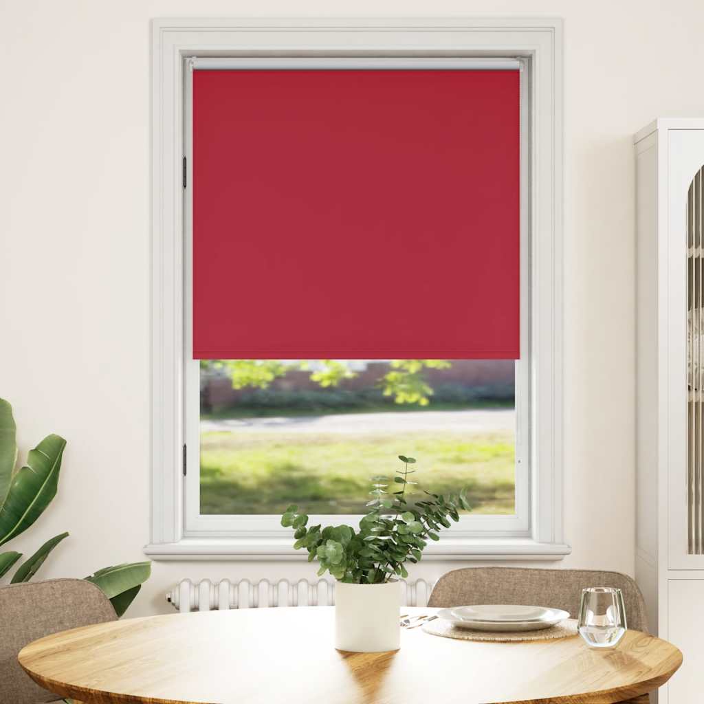 Vidaxl rolgordijn verduisterend 80 x 175 cm rood
