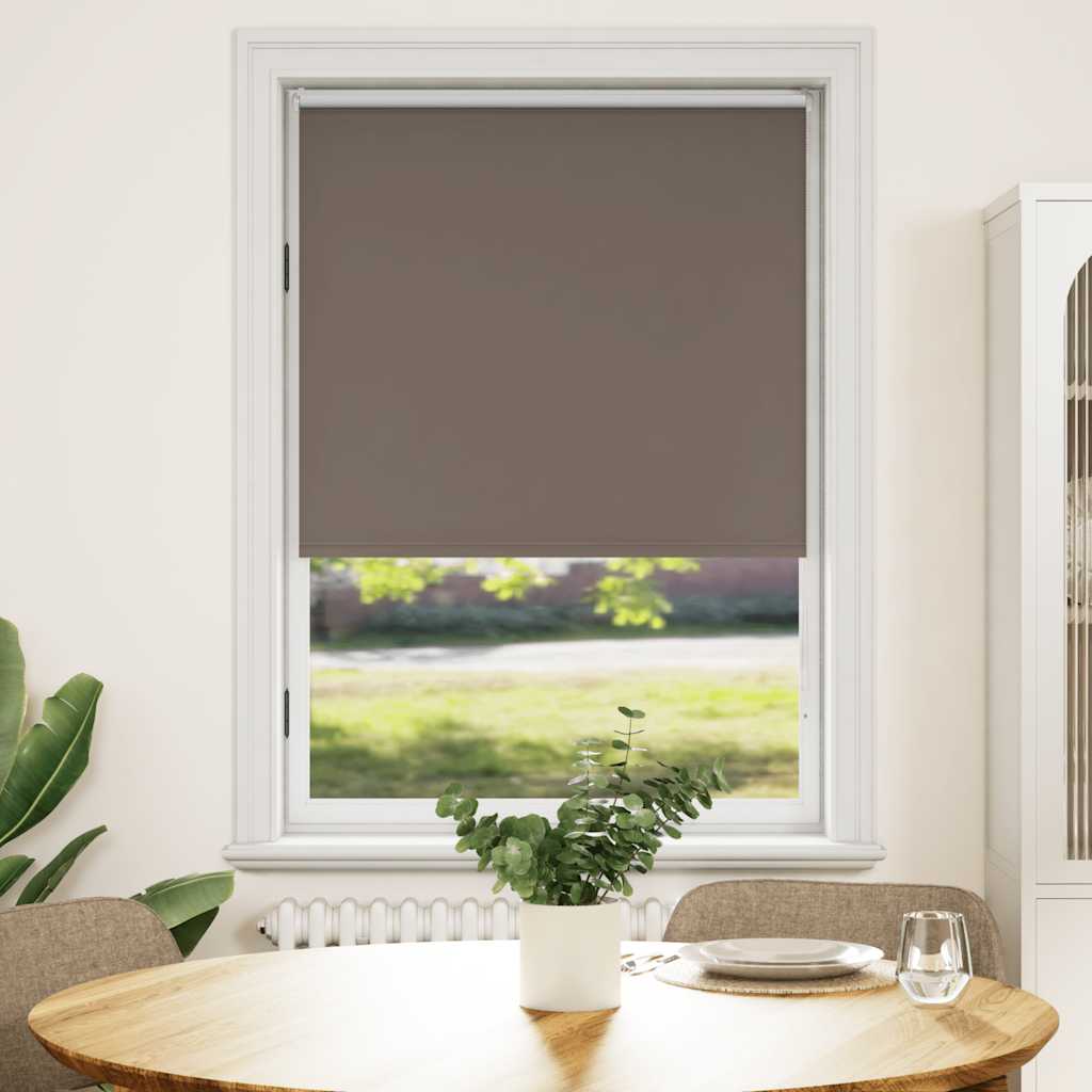 Vidaxl rolgordijn verduisterend 100 x 175 cm koffiebruin
