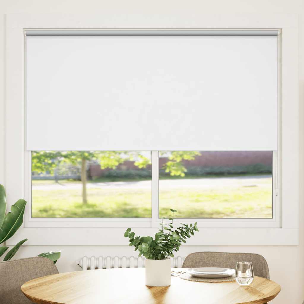 Vidaxl rolgordijn verduisterend 160 x 175 cm wit