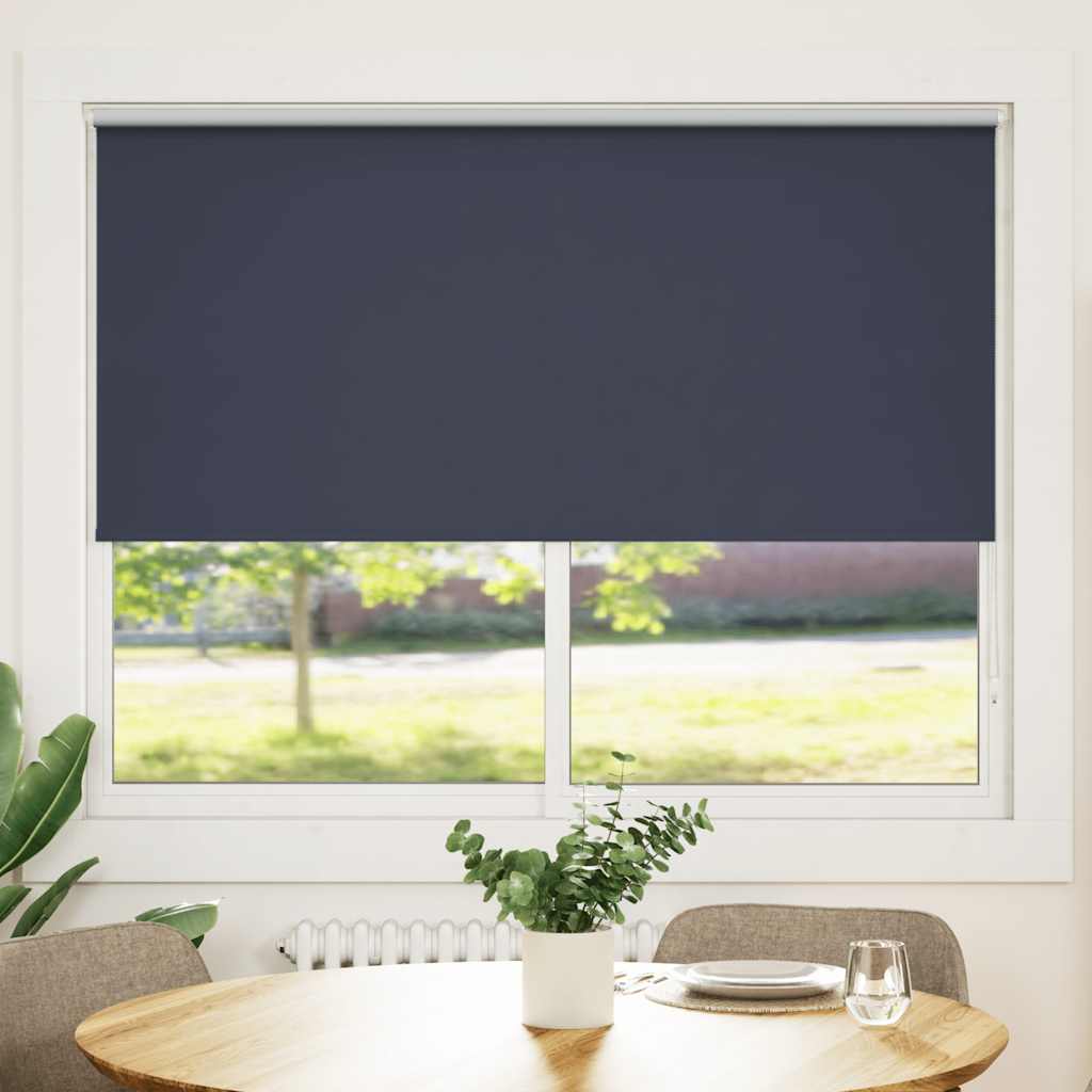 Vidaxl rolgordijn verduisterend 160 x 175 cm marineblauw