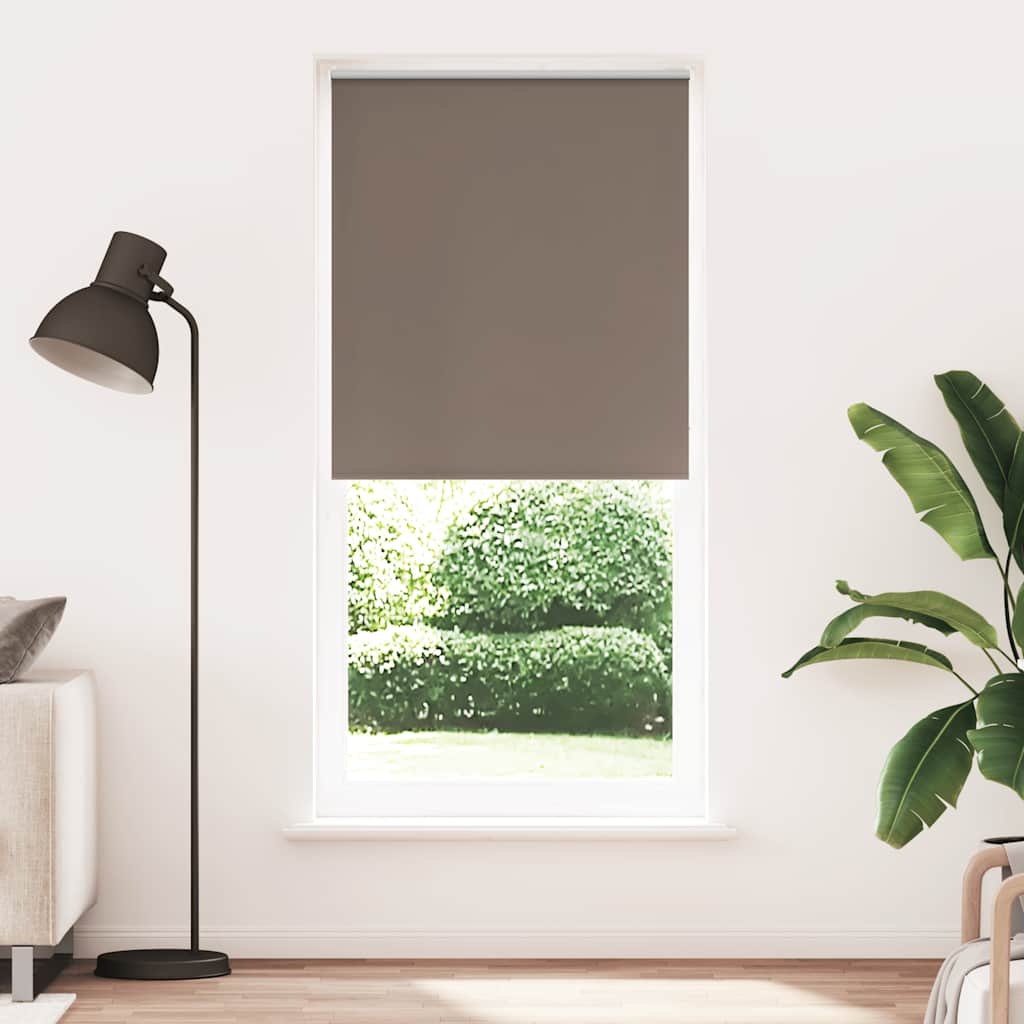 Vidaxl rolgordijn verduisterend 100 x 230 cm koffiebruin