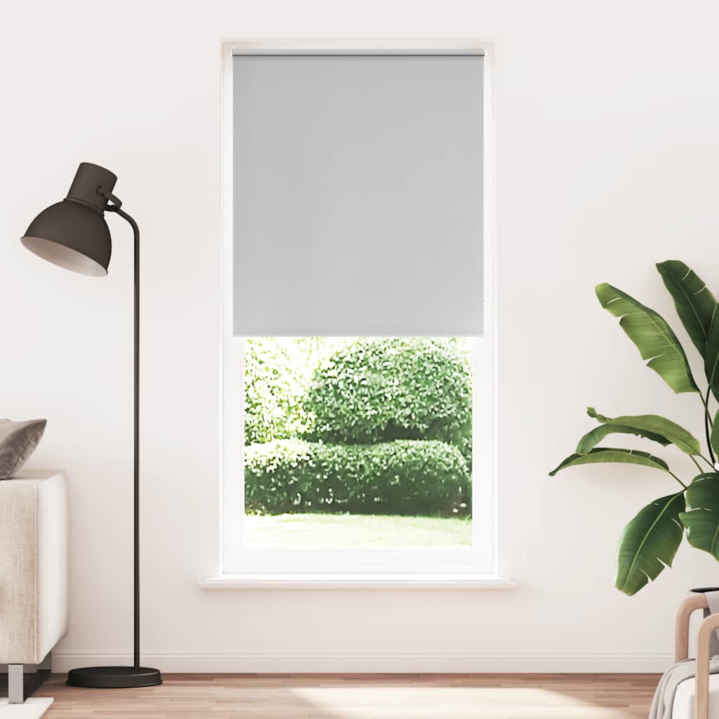 Vidaxl rolgordijn verduisterend 120 x 230 cm grijs