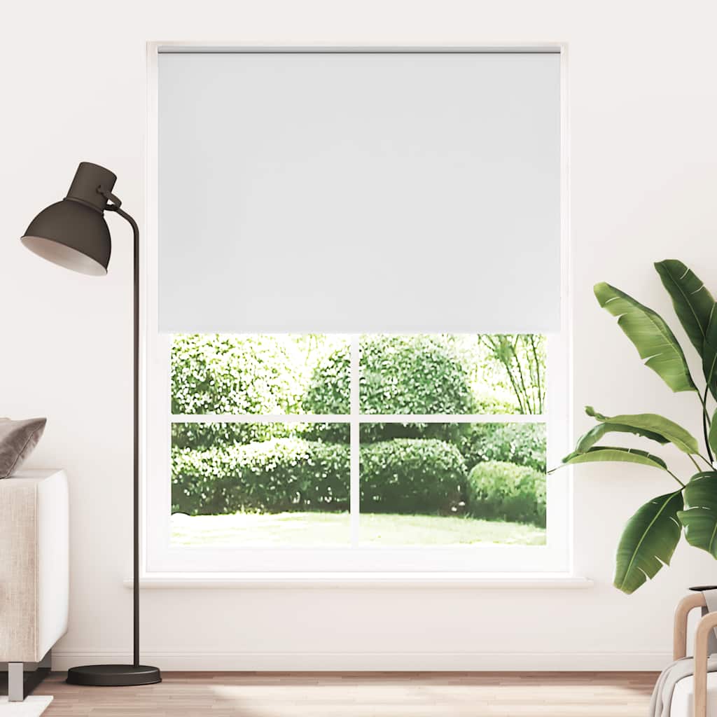 Vidaxl rolgordijn verduisterend 140 x 230 cm wit