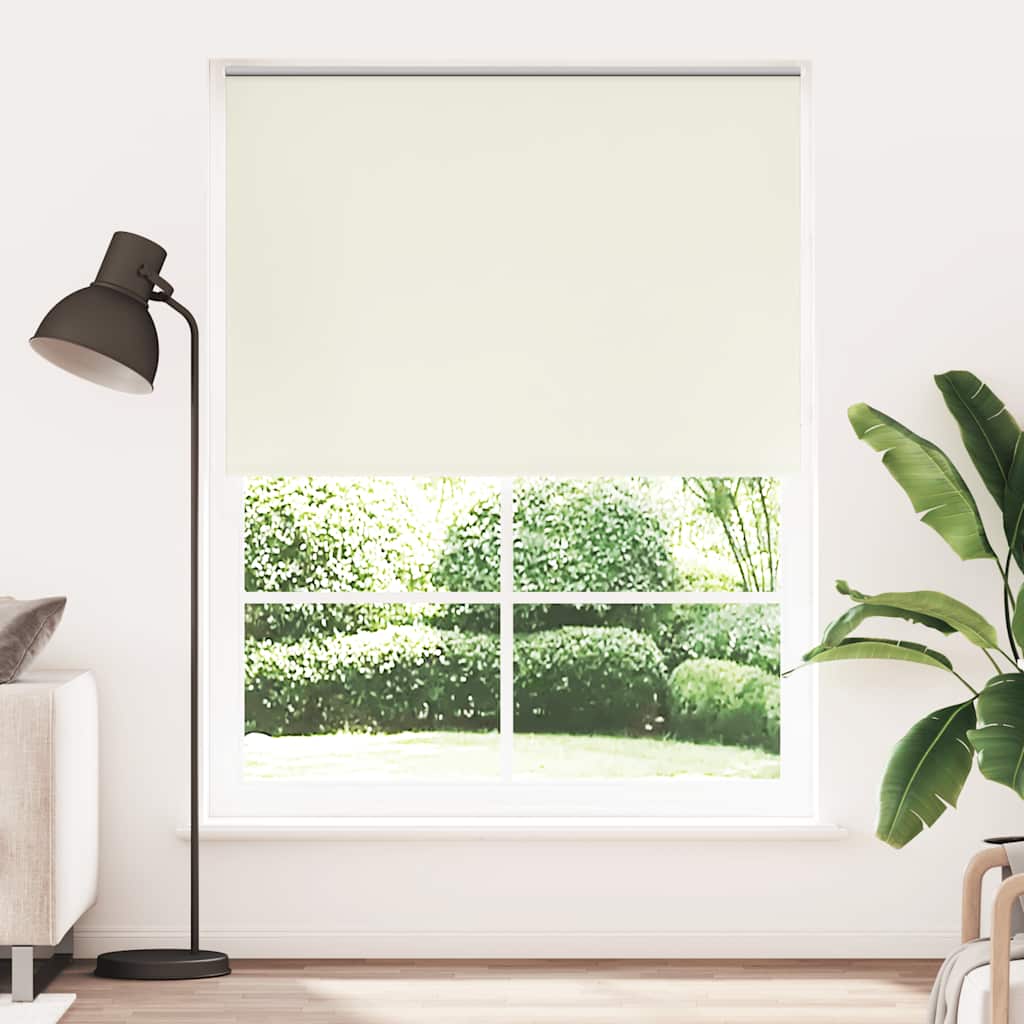 Vidaxl rolgordijn verduisterend 140 x 230 cm crême