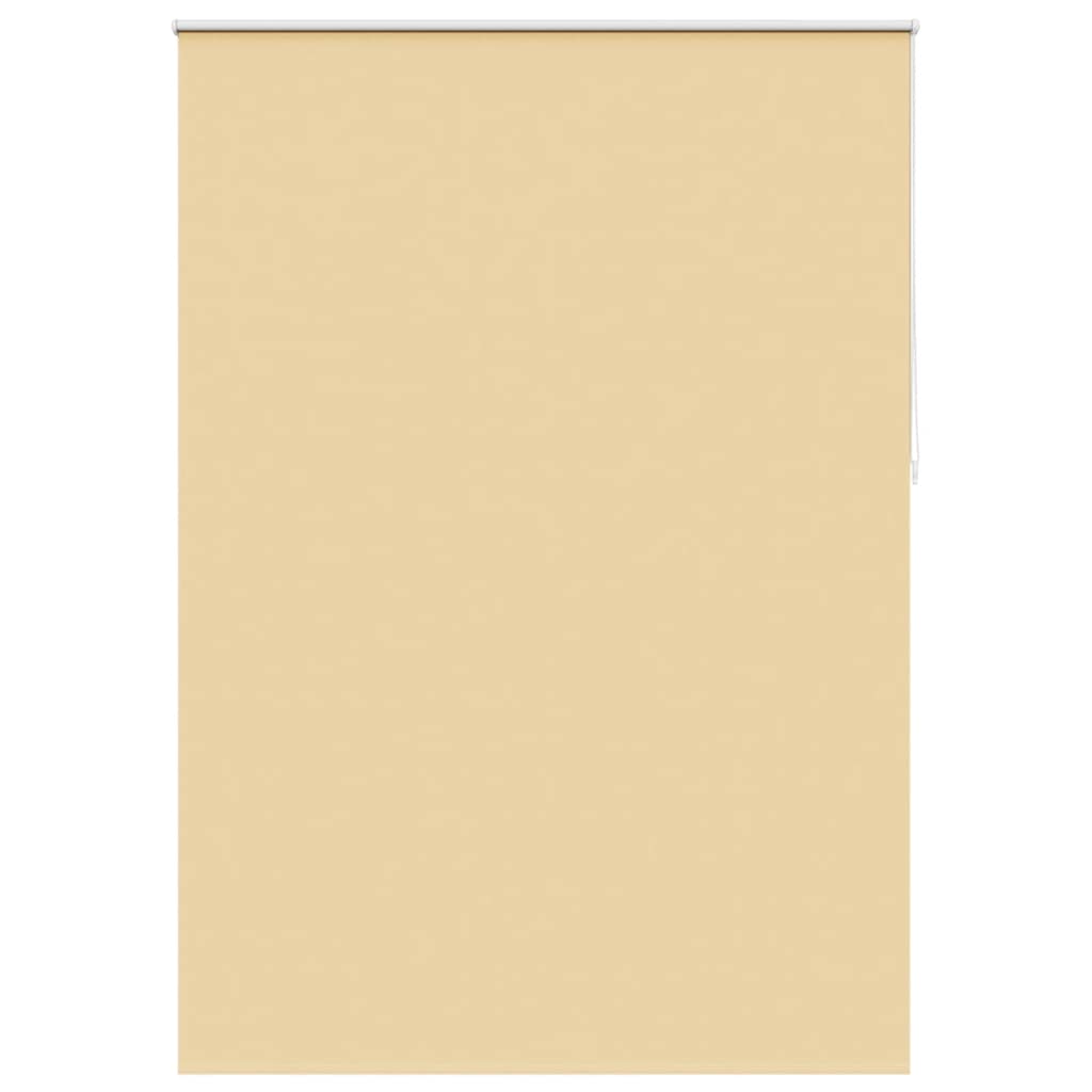 Vidaxl rolgordijn verduisterend blackout 140 x 230 cm beige