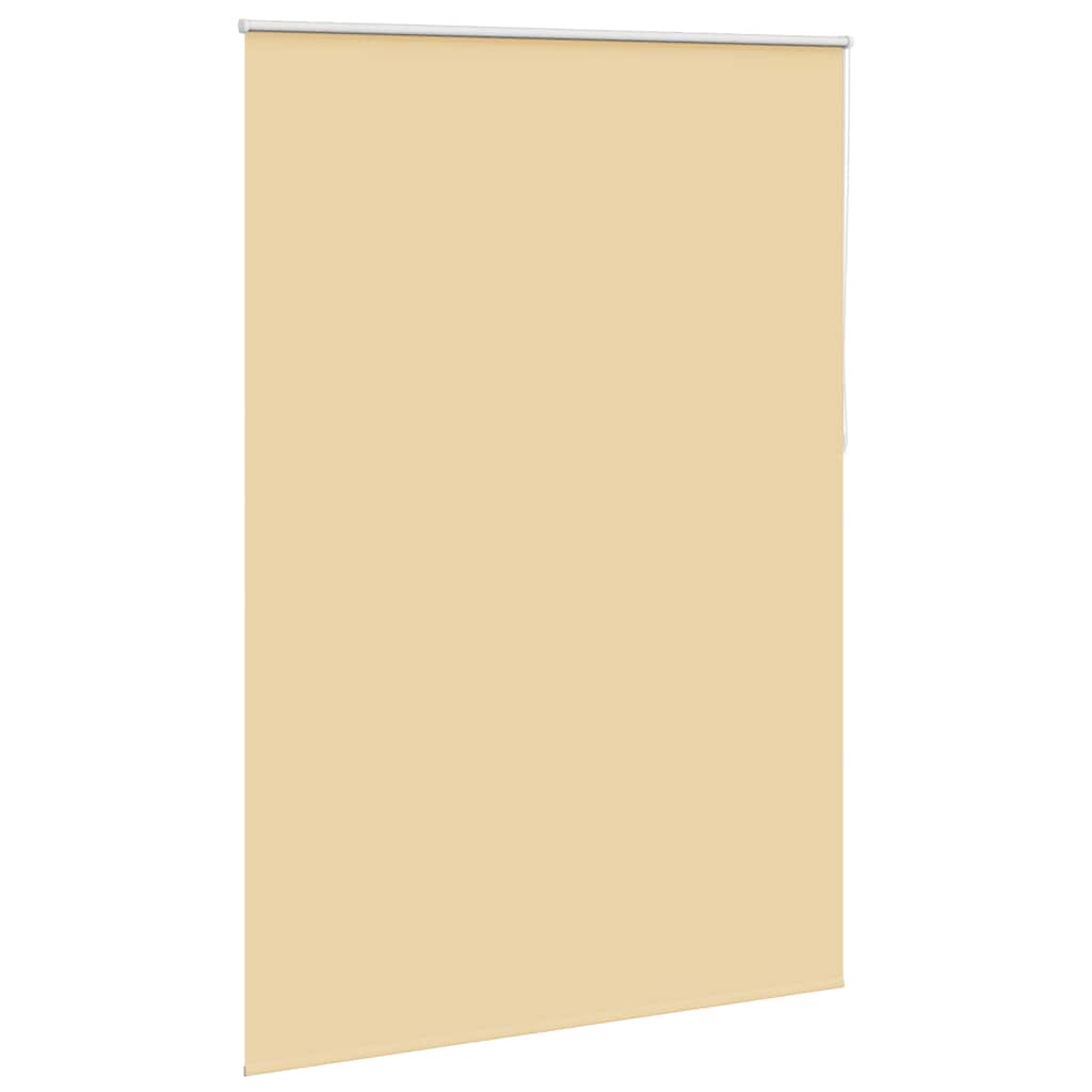 Vidaxl rolgordijn verduisterend blackout 140 x 230 cm beige