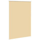 Vidaxl rolgordijn verduisterend blackout 140 x 230 cm beige