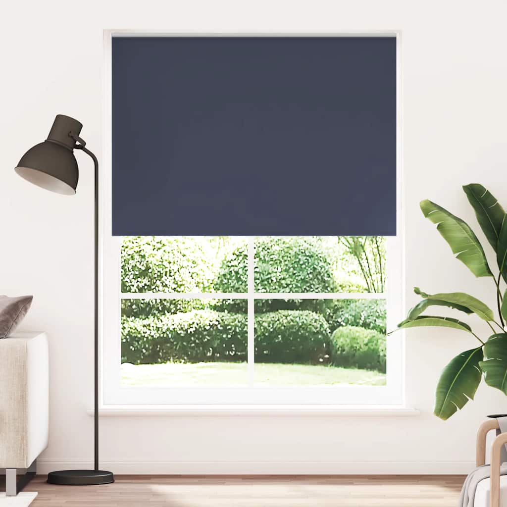 Vidaxl rolgordijn verduisterend 160 x 230 cm marineblauw