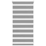 Vidaxl duo rolgordijn 40x100cm grijs