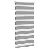Vidaxl duo rolgordijn 40x100cm grijs