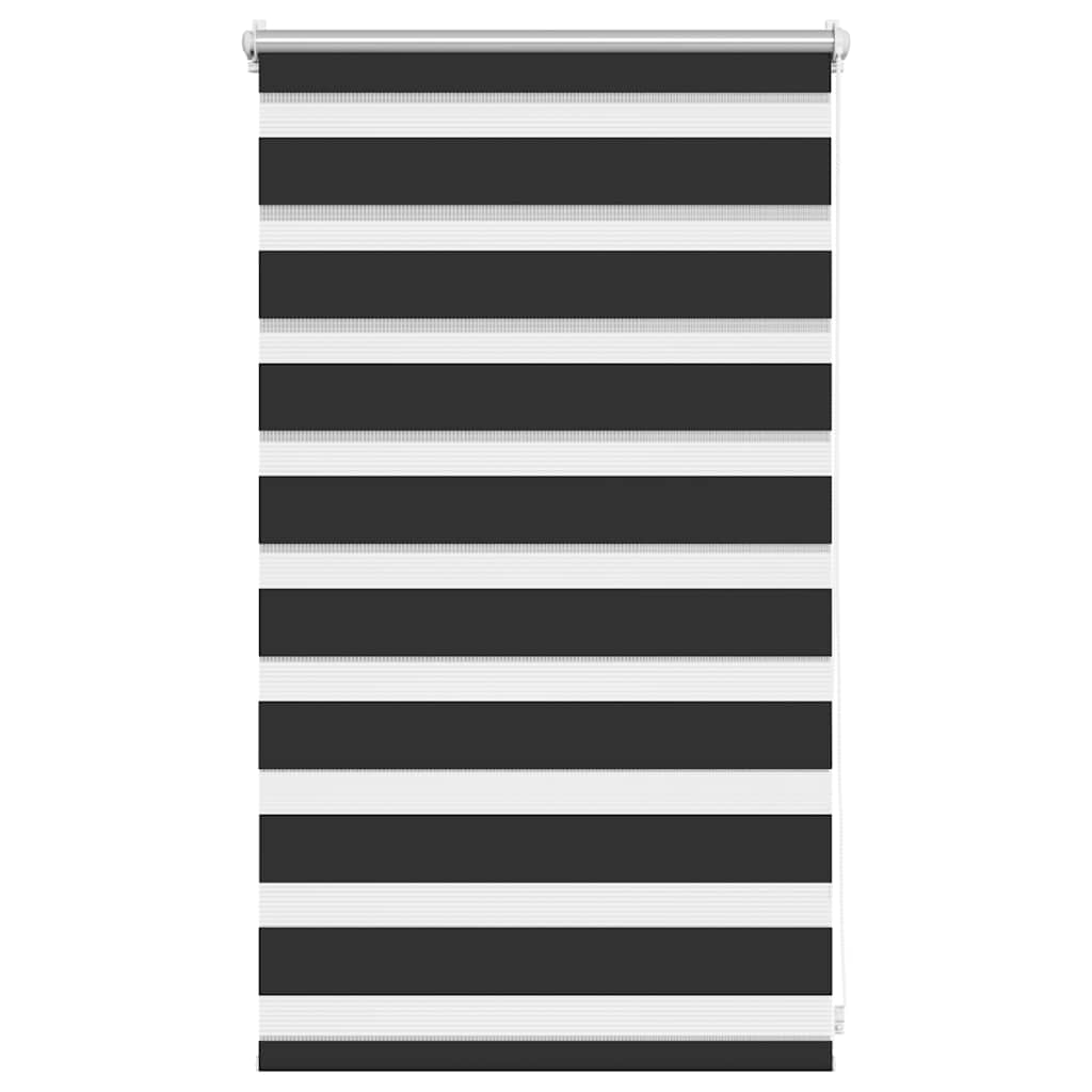 Vidaxl duo rolgordijn 50x100cm zwart