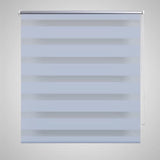 VidaXL Duo rolgordijn 70x120 cm wit