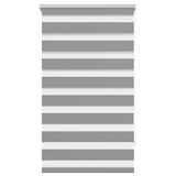 Vidaxl duo rolgordijn 70x120cm grijs