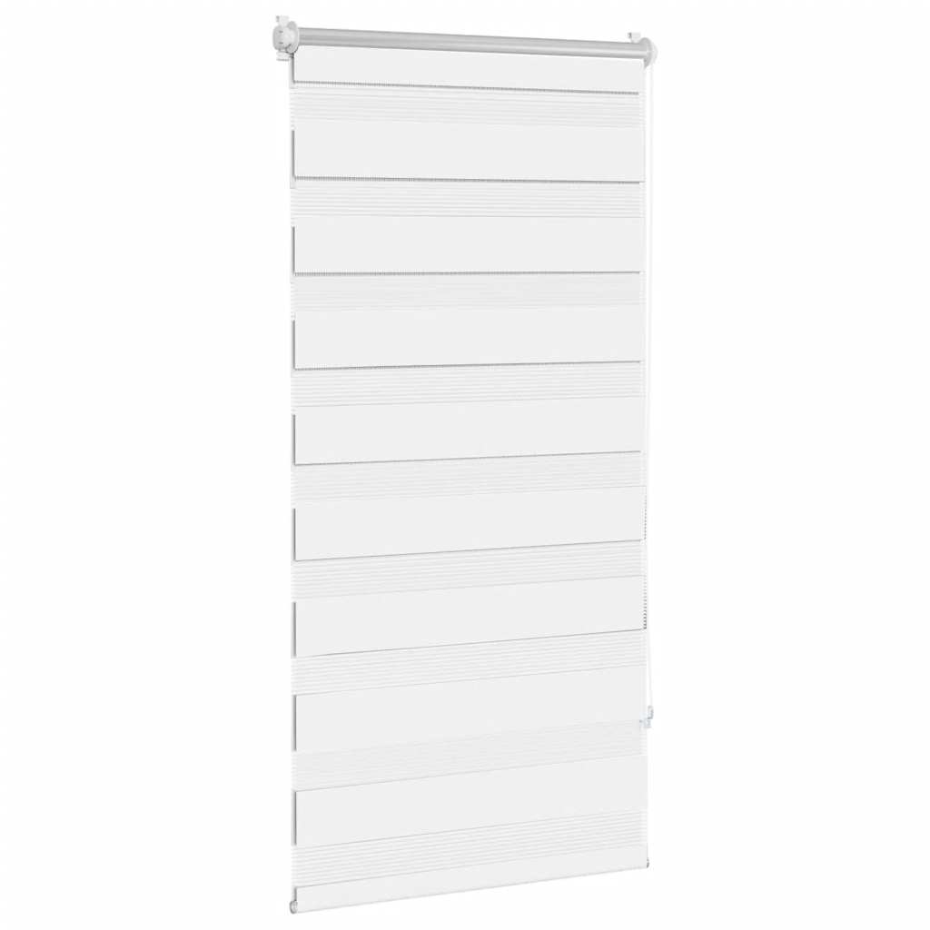 Vidaxl duo rolgordijn 80x150cm wit
