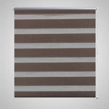 VidaXL Rolgordijn duo 80 x 175 cm koffiebruin