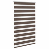 Vidaxl duo rolgordijn 100 x 175 cm koffiebruin