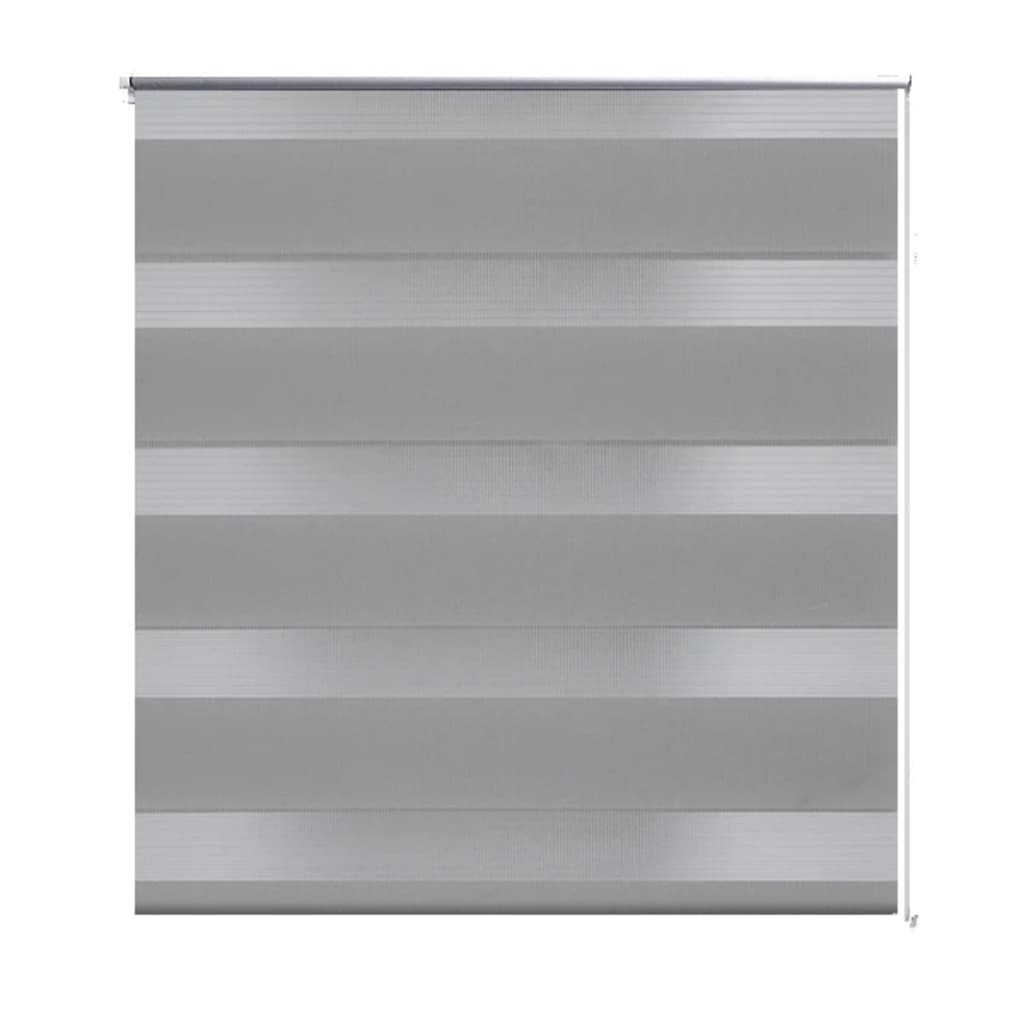 Vidaxl duo rolgordijn 120 x 175 cm grijs