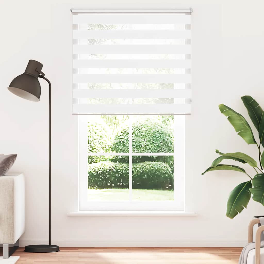 Vidaxl duo rolgordijn 120 x 230 cm wit