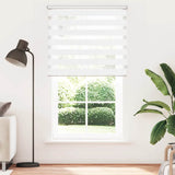 Vidaxl duo rolgordijn 120 x 230 cm wit