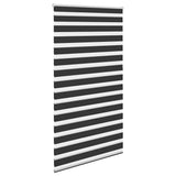 Vidaxl duo rolgordijn 120 x 230 cm zwart
