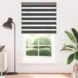 Vidaxl duo rolgordijn 120 x 230 cm zwart