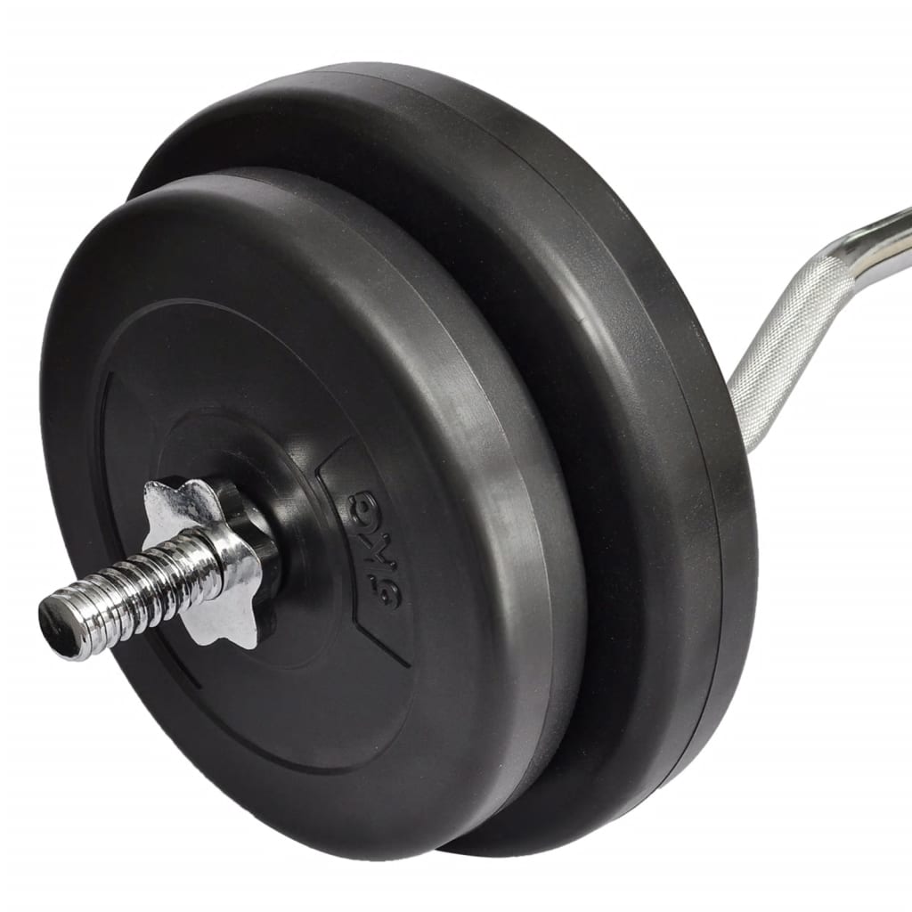 VidaXL Halster met gewichten 30 kg