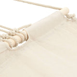 Vidaxl hangmat 210 x 150 cm (crème)