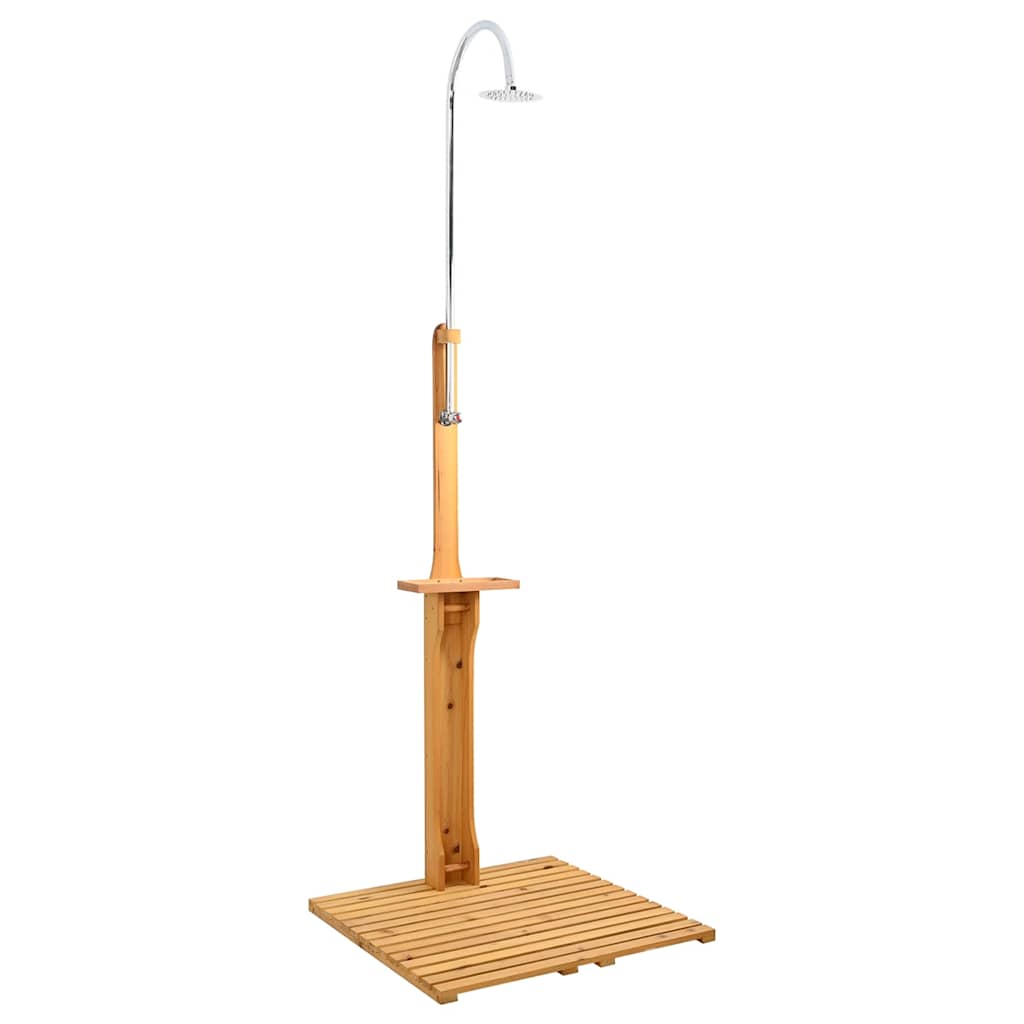 Vidaxl houten tuindouche
