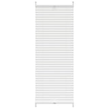 Vidaxl plisséjaloezie 40x125 cm wit