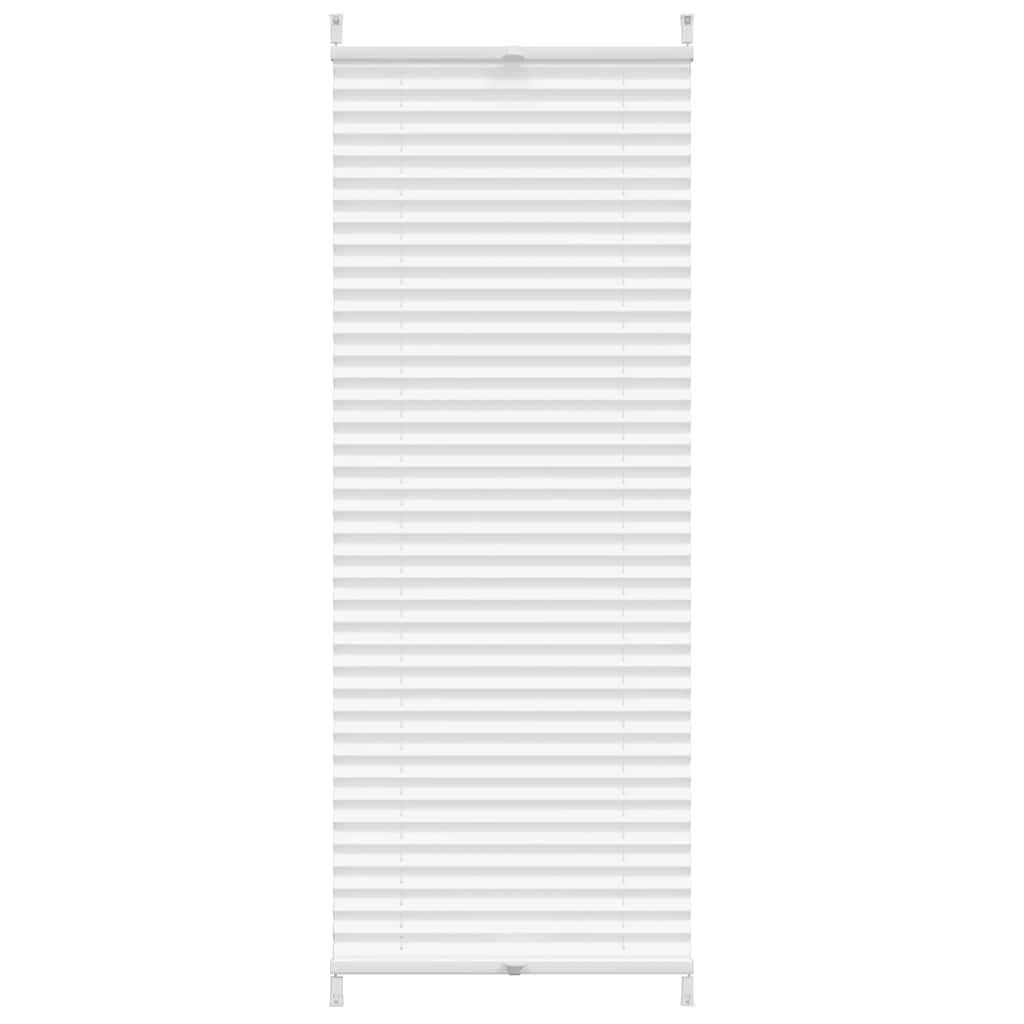 Vidaxl plisséjaloezie 50x150 cm wit