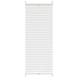 Vidaxl plisséjaloezie 50x150 cm wit