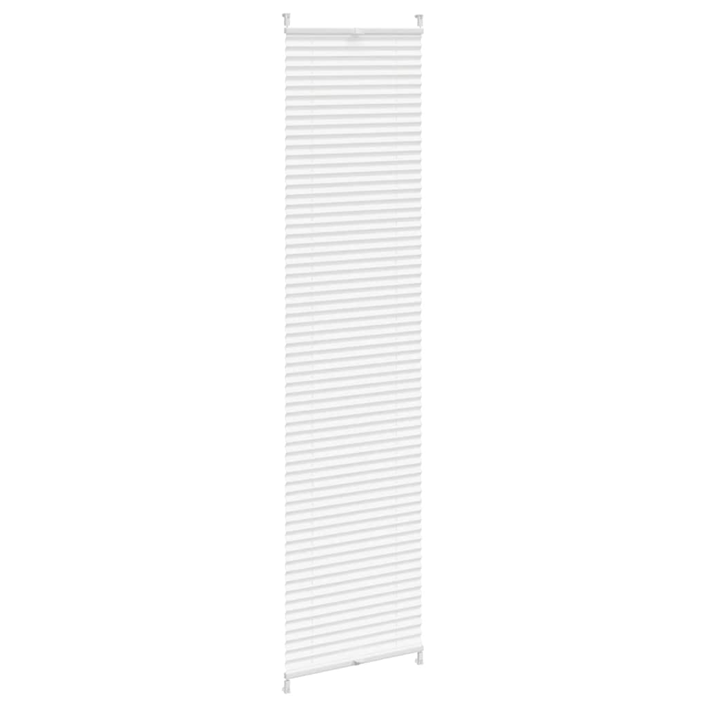 Vidaxl plisséjaloezie 60x200 cm wit