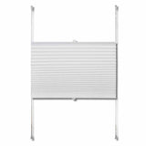 Vidaxl plisséjaloezie 60x200 cm wit