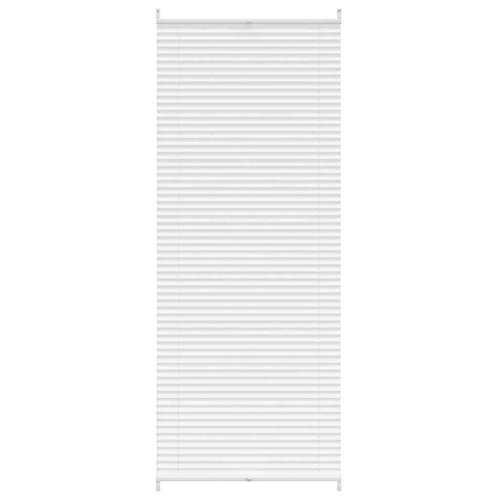 Vidaxl plisséjaloezie 90x200 cm wit