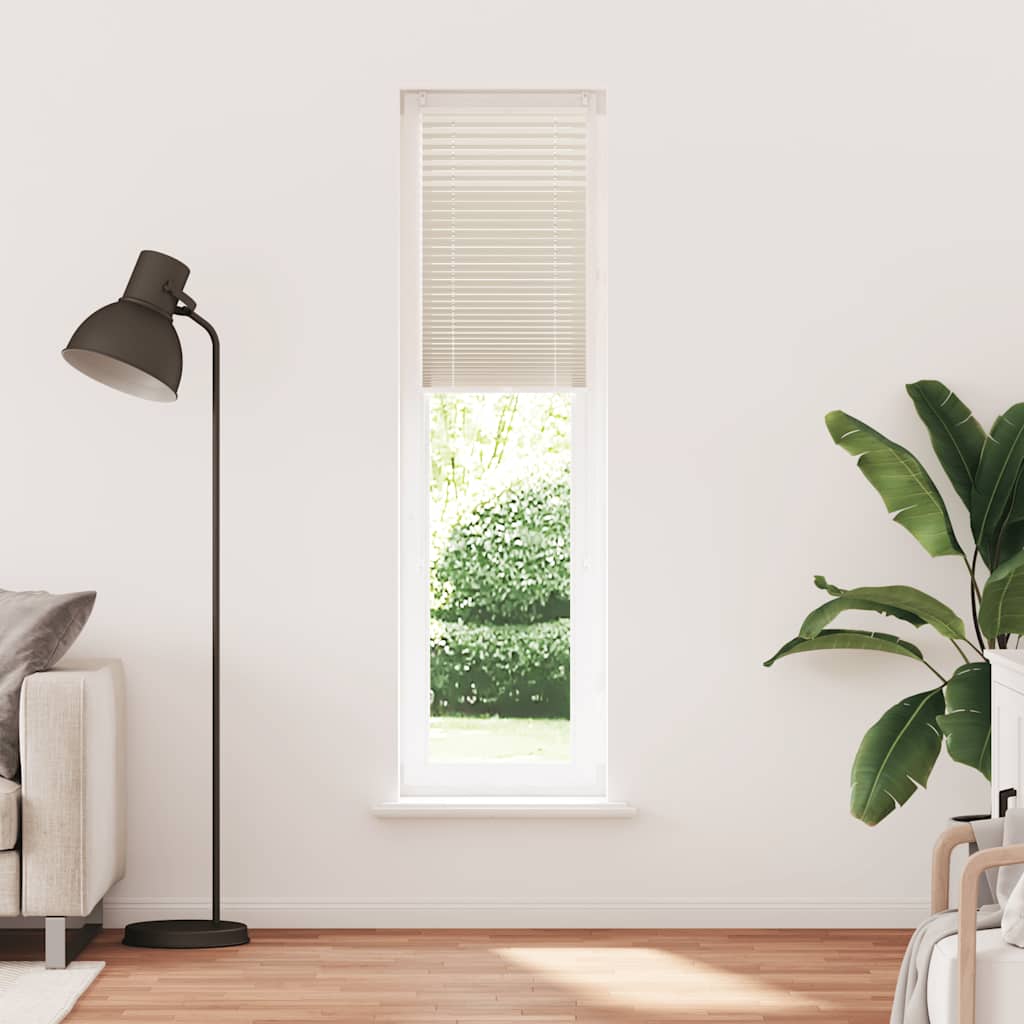 Vidaxl plisséjaloezie 40x200cm crème