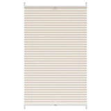 Vidaxl plissé rolgordijn 70x150cm creme