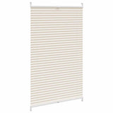 Vidaxl plissé rolgordijn 70x150cm creme