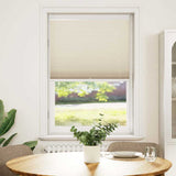 Vidaxl plissé rolgordijn 70x150cm creme