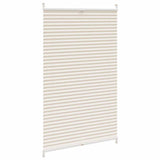 Vidaxl plissé rolgordijn 90x125cm creme