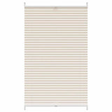 Vidaxl plissé rolgordijn 90x150 cm creme