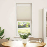 Vidaxl plisséjaloezie 40x125cm crème
