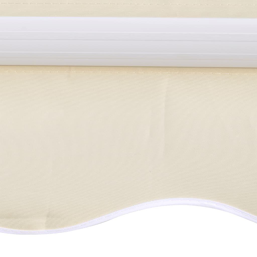 Vidaxl luifeldoek 3x2,5 m canvas crème